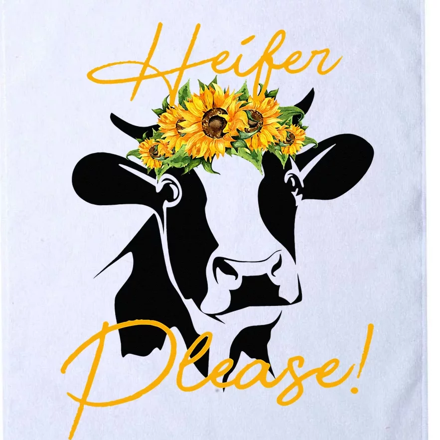 Heifer Please Funny Cow Heifer Platinum Collection Golf Towel