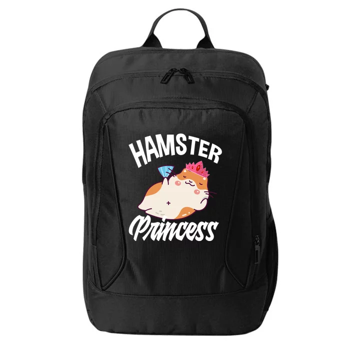 Hamster Princess Funny Hamster Lover Gift City Backpack