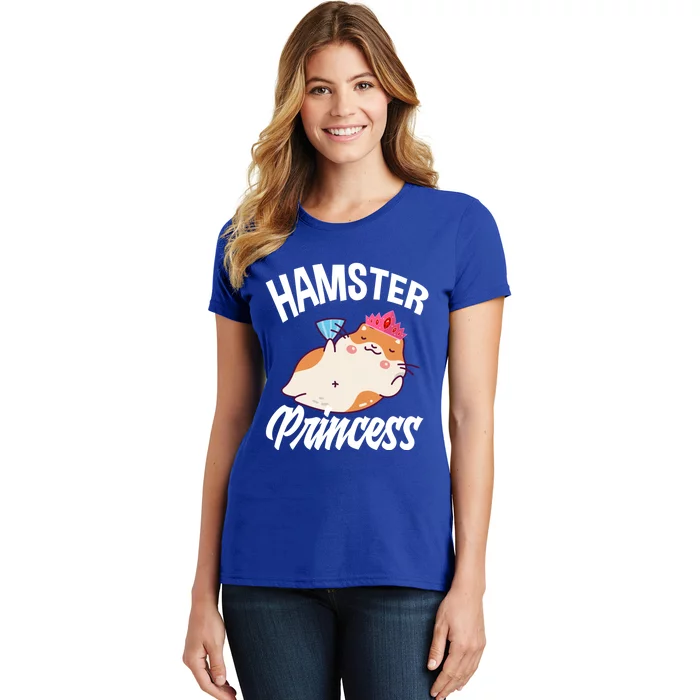 Hamster Princess Funny Hamster Lover Gift Women's T-Shirt