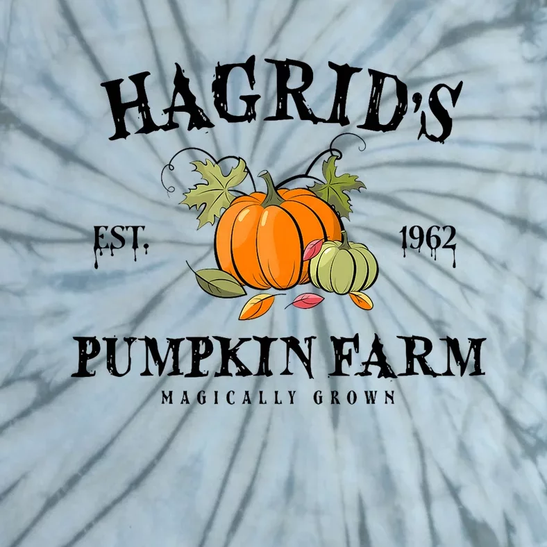 HagridS Pumpkin Farm Fall Autumn Pumpkin Garden Tie-Dye T-Shirt