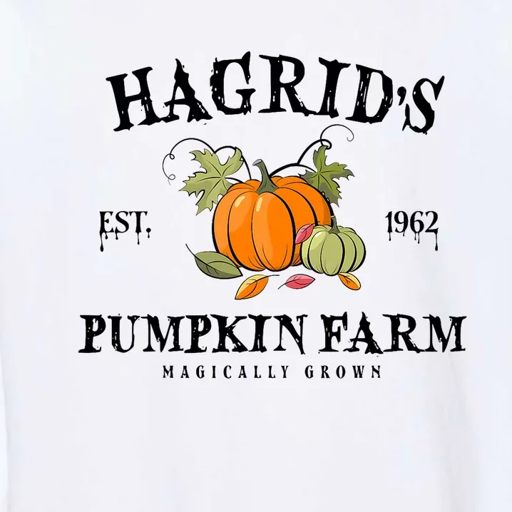 HagridS Pumpkin Farm Fall Autumn Pumpkin Garden Garment-Dyed Sweatshirt