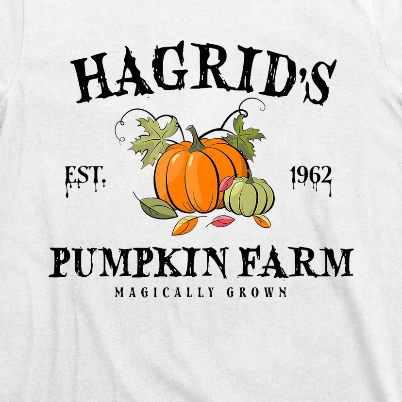 HagridS Pumpkin Farm Fall Autumn Pumpkin Garden T-Shirt