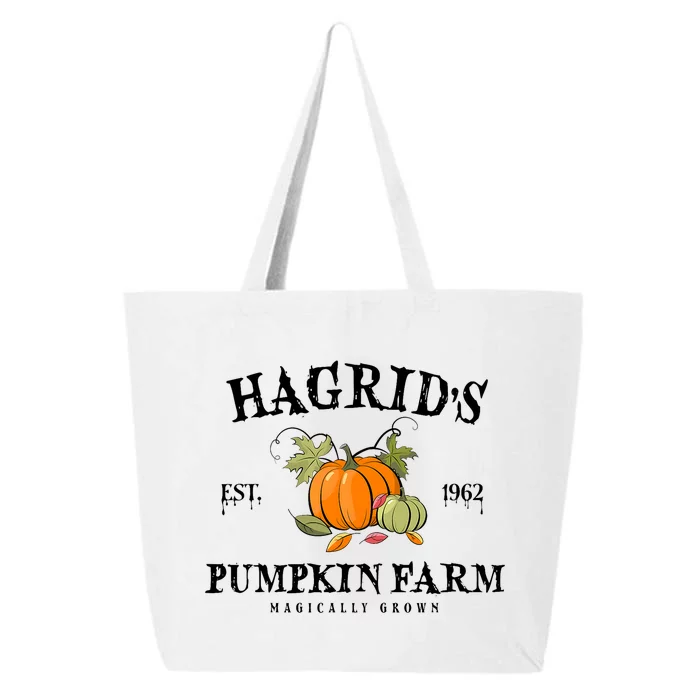 HagridS Pumpkin Farm Fall Autumn Pumpkin Garden 25L Jumbo Tote