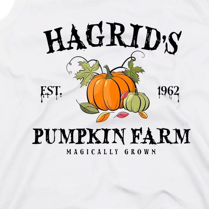 HagridS Pumpkin Farm Fall Autumn Pumpkin Garden Tank Top