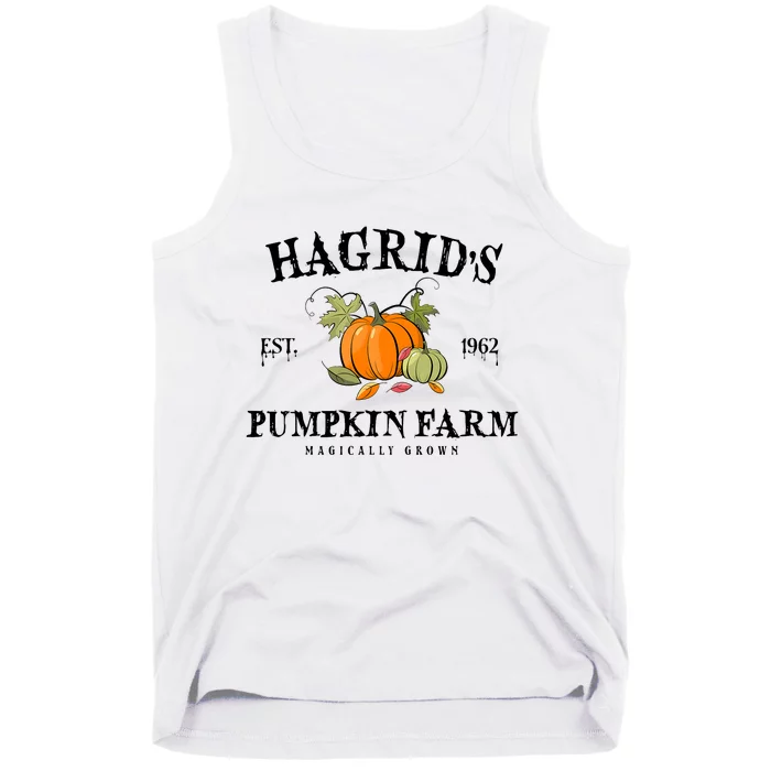 HagridS Pumpkin Farm Fall Autumn Pumpkin Garden Tank Top