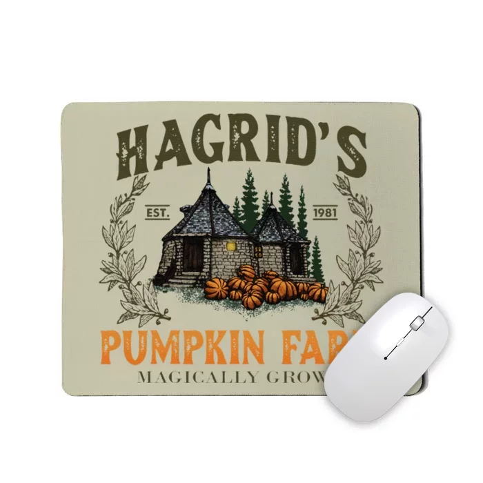 Hagrids Pumpkin Farm Magically Grown Cute Fall Gift Mousepad