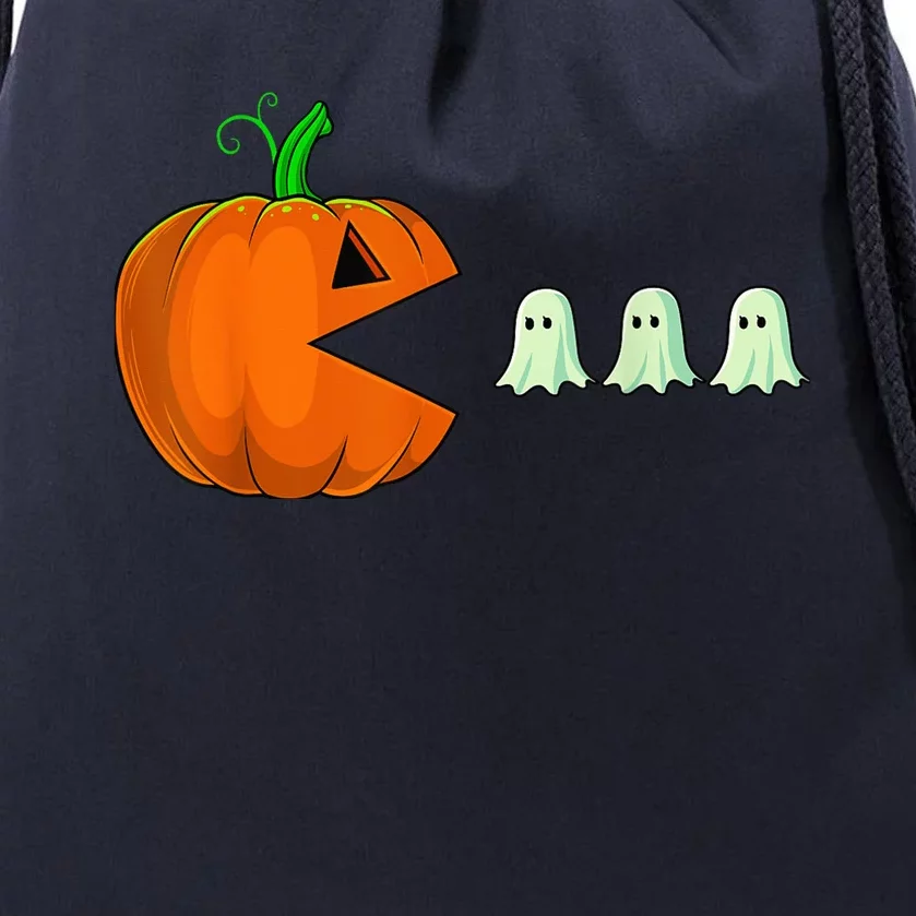 Halloween Pumpkin Funny Ghosts Boy Kid Wo Drawstring Bag