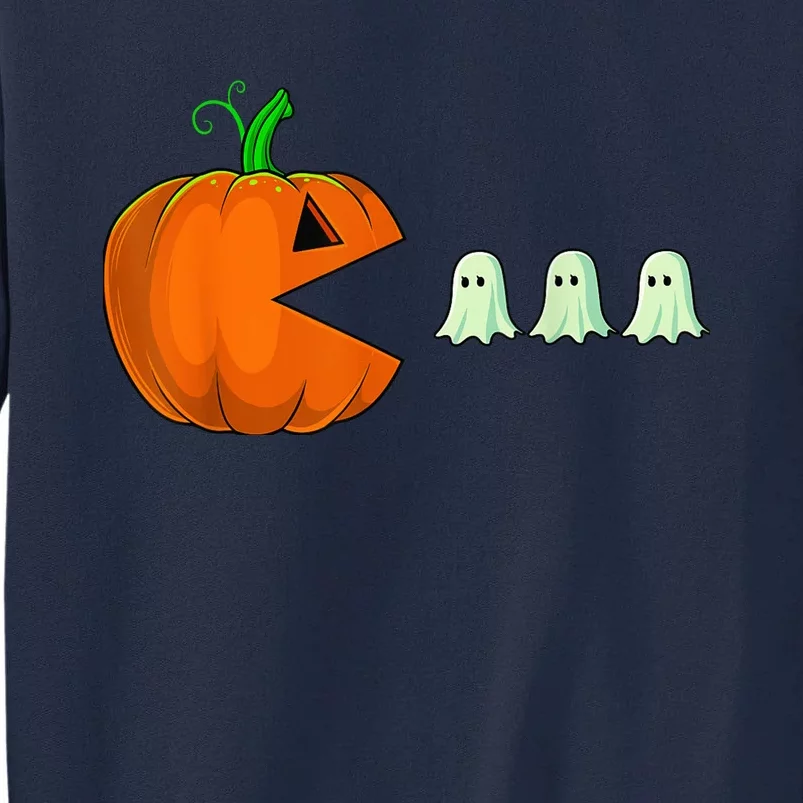 Halloween Pumpkin Funny Ghosts Boy Kid Wo Tall Sweatshirt