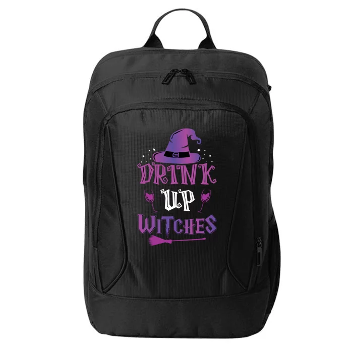 Halloween Party Fun Purple Orange Quote Up Witches Meaningful Gift City Backpack