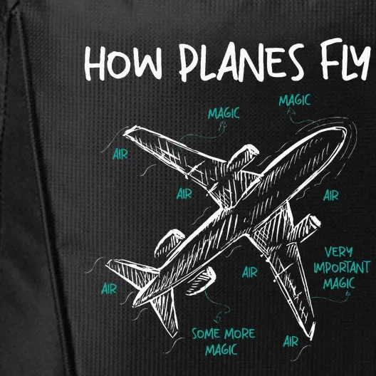 How Planes Fly Aerospace Engineer Aeronautical Engineering City Backpack