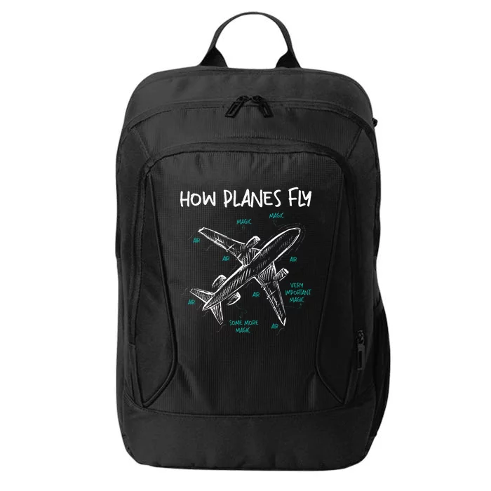 How Planes Fly Aerospace Engineer Aeronautical Engineering City Backpack