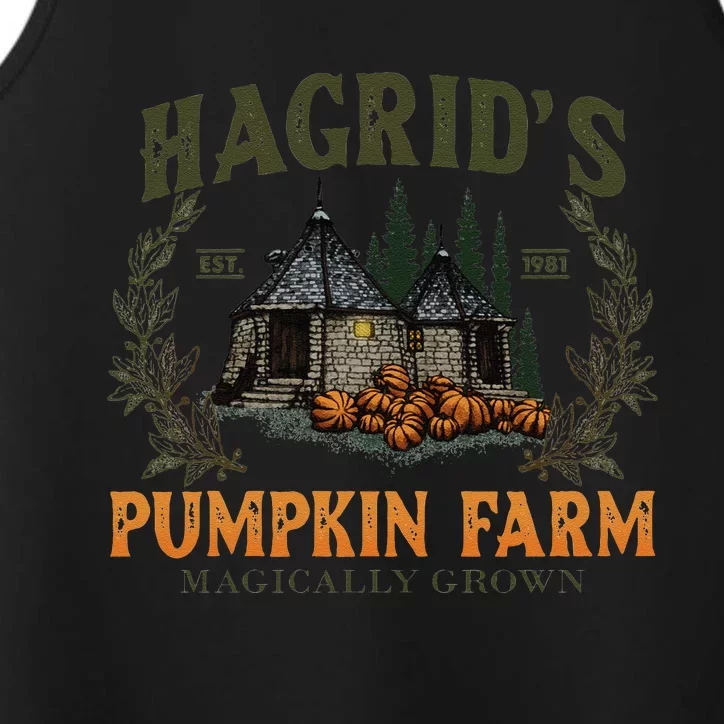 Hagrids Pumpkin Farm Magically Grown Cute Fall Gift Performance Tank