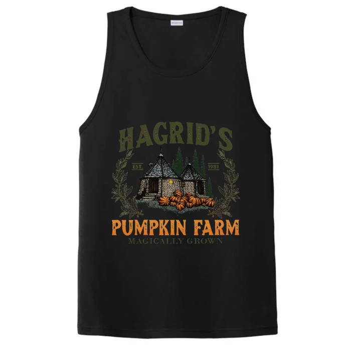 Hagrids Pumpkin Farm Magically Grown Cute Fall Gift Performance Tank