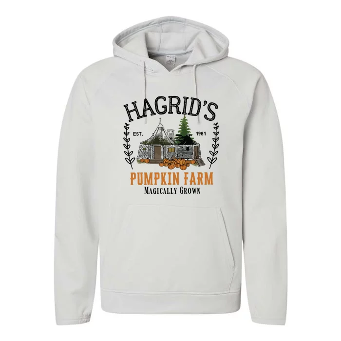 HagridS Pumpkin Farm Thanksgiving 2024 Performance Fleece Hoodie