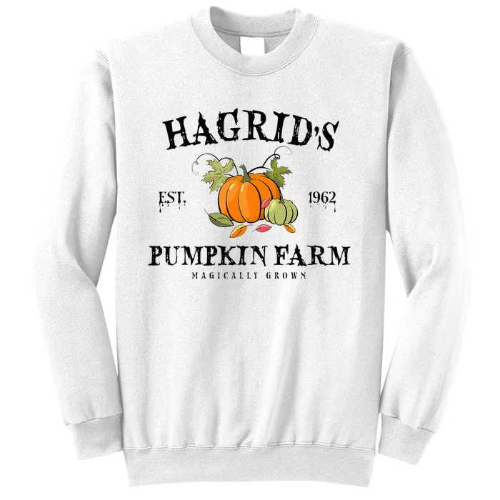 HagridS Pumpkin Farm Fall Autumn Pumpkin Garden Sweatshirt