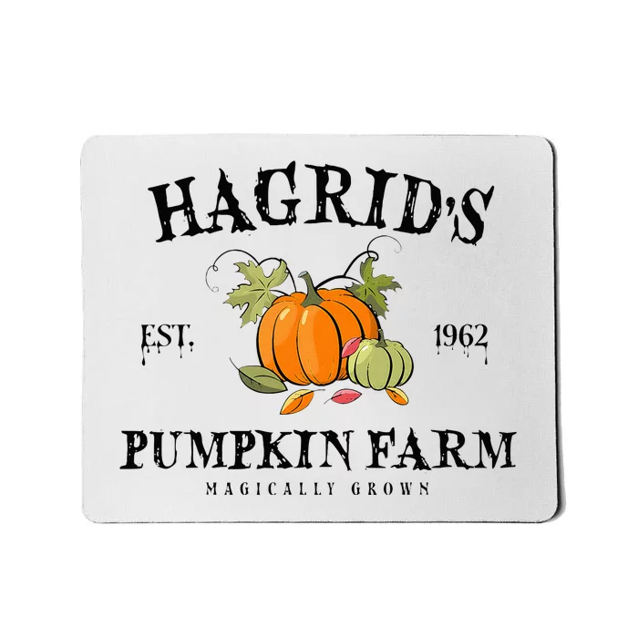 HagridS Pumpkin Farm Fall Autumn Pumpkin Garden Mousepad