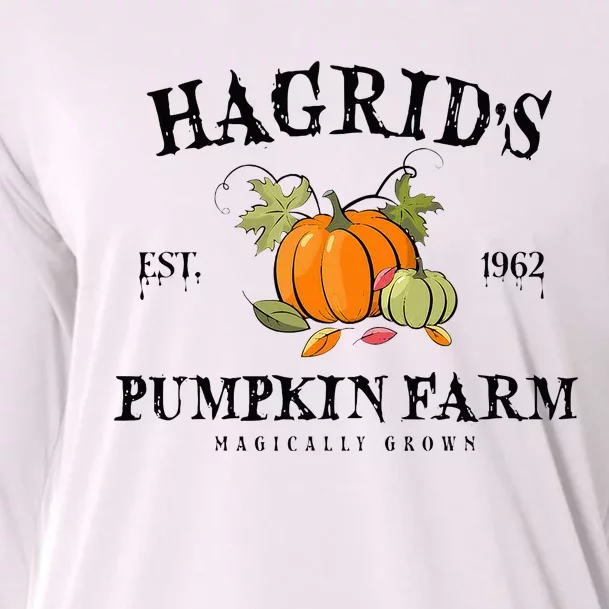 HagridS Pumpkin Farm Fall Autumn Pumpkin Garden Cooling Performance Long Sleeve Crew