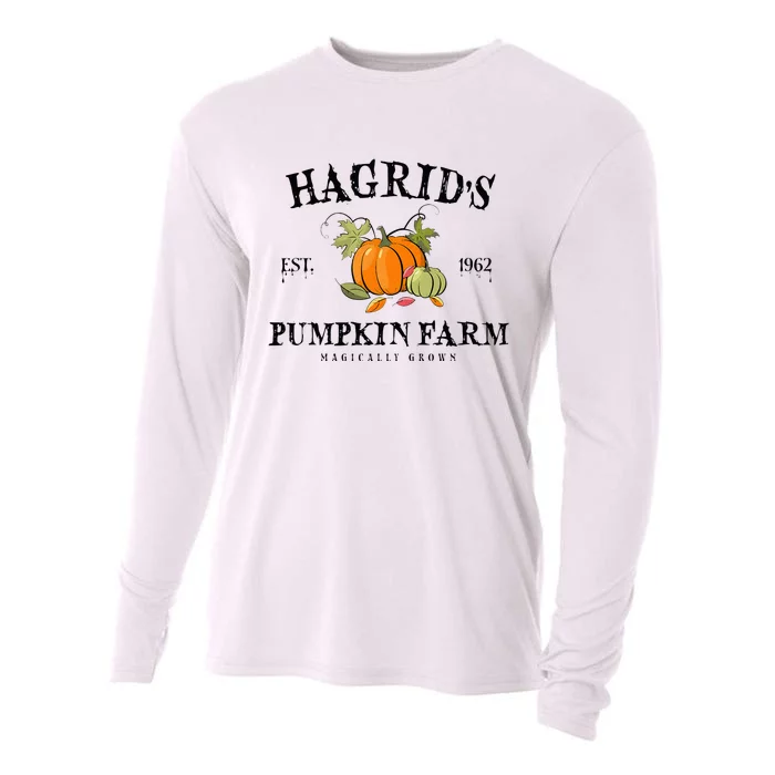 HagridS Pumpkin Farm Fall Autumn Pumpkin Garden Cooling Performance Long Sleeve Crew