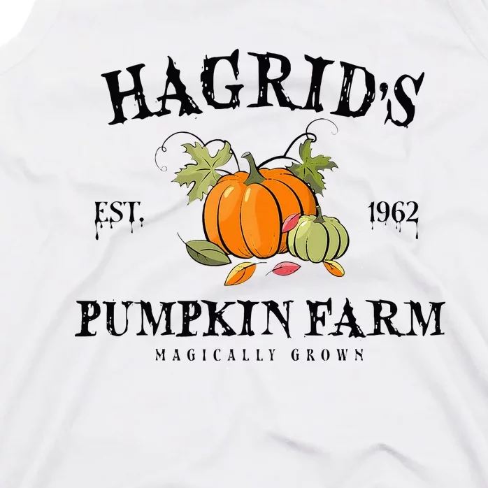 HagridS Pumpkin Farm Fall Autumn Pumpkin Garden Tank Top