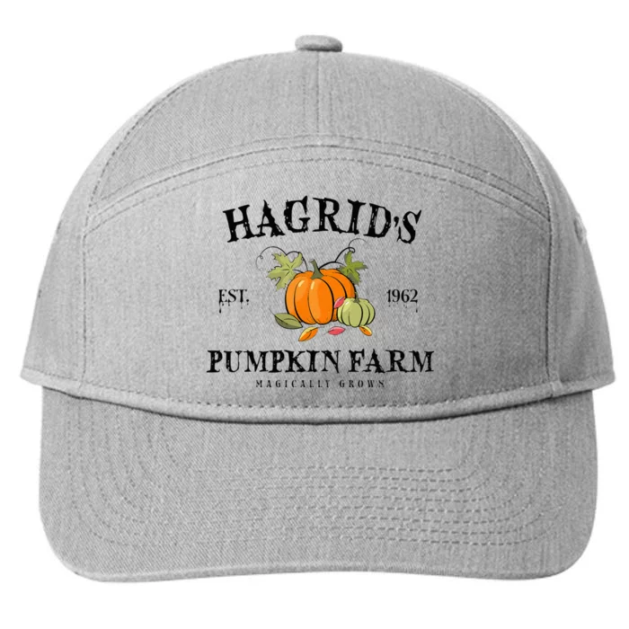 HagridS Pumpkin Farm Fall Autumn Pumpkin Garden 7-Panel Snapback Hat