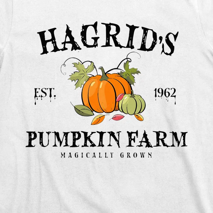 HagridS Pumpkin Farm Fall Autumn Pumpkin Garden T-Shirt