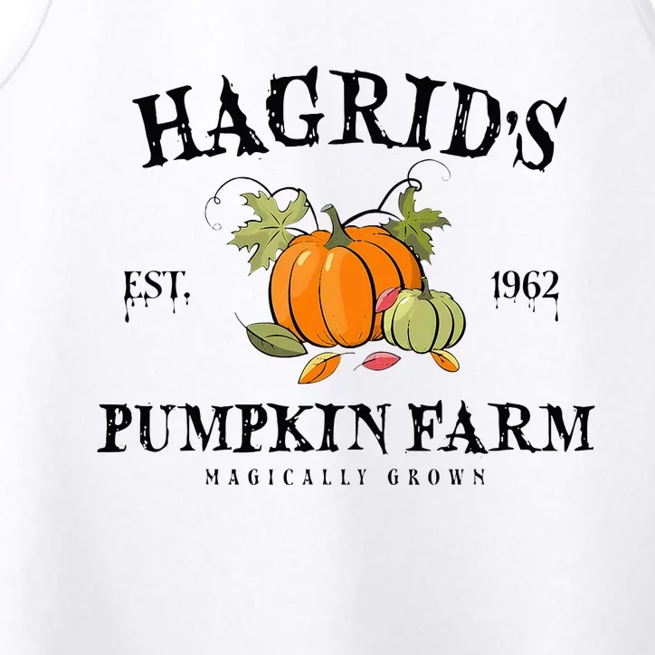 HagridS Pumpkin Farm Fall Autumn Pumpkin Garden Performance Tank