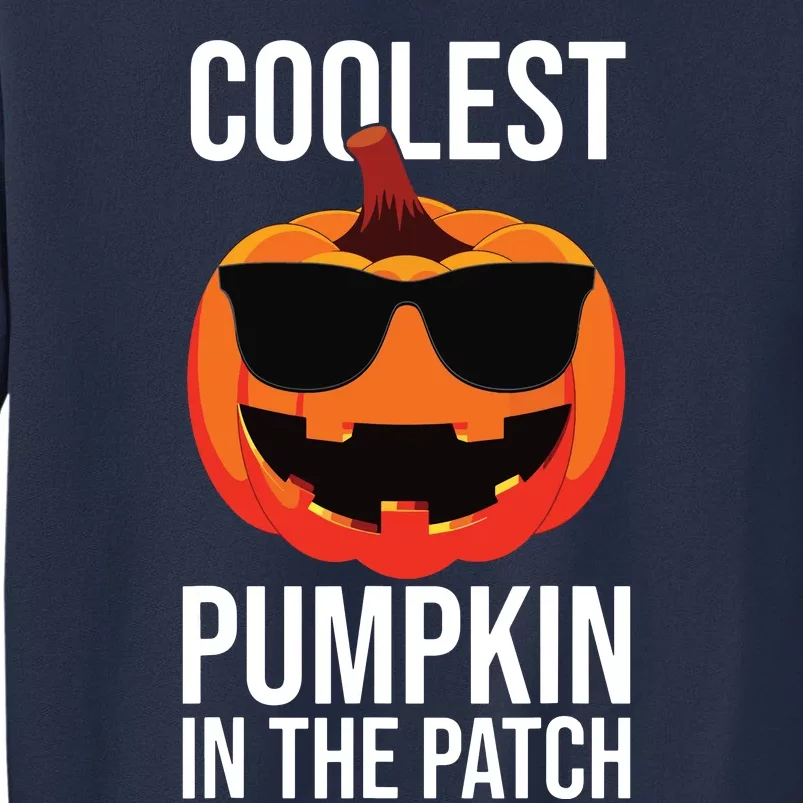 Halloween Pumpkin Face Patch Costume Fun Kids Boy Sweatshirt