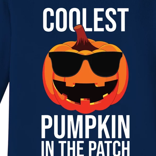 Halloween Pumpkin Face Patch Costume Fun Kids Boy Baby Long Sleeve Bodysuit