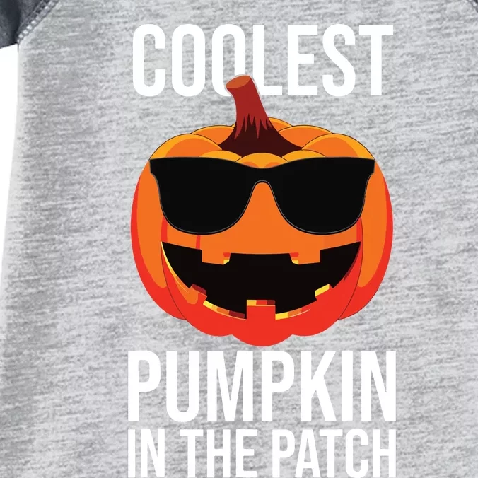 Halloween Pumpkin Face Patch Costume Fun Kids Boy Infant Baby Jersey Bodysuit