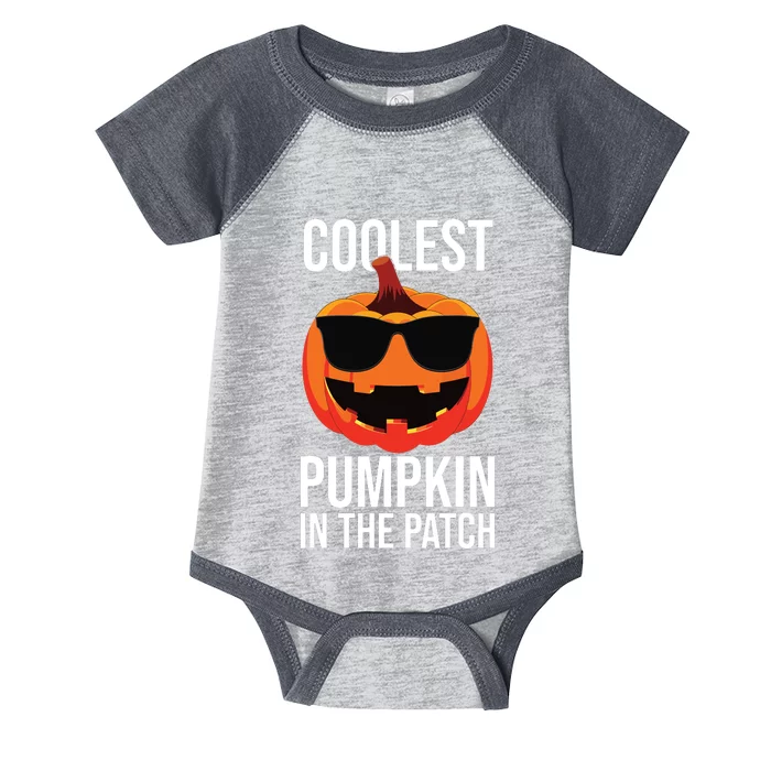 Halloween Pumpkin Face Patch Costume Fun Kids Boy Infant Baby Jersey Bodysuit