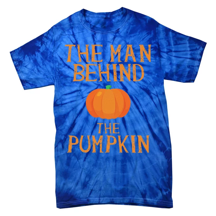 Halloween Pregnancy For Funny Funny Pumpkin Dad Costume Tie-Dye T-Shirt