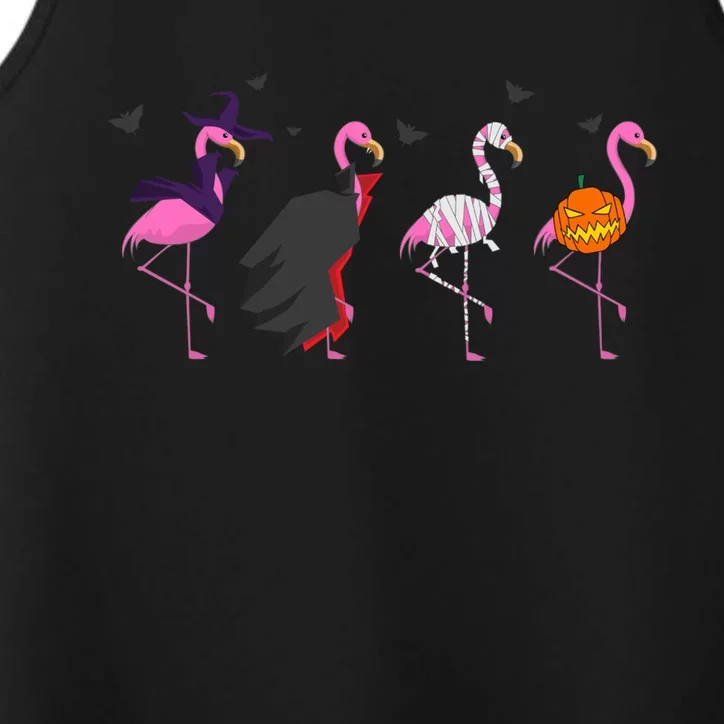 Halloween Pink Flamingo Costume Witch Vampire Mummy Jack Gift Performance Tank