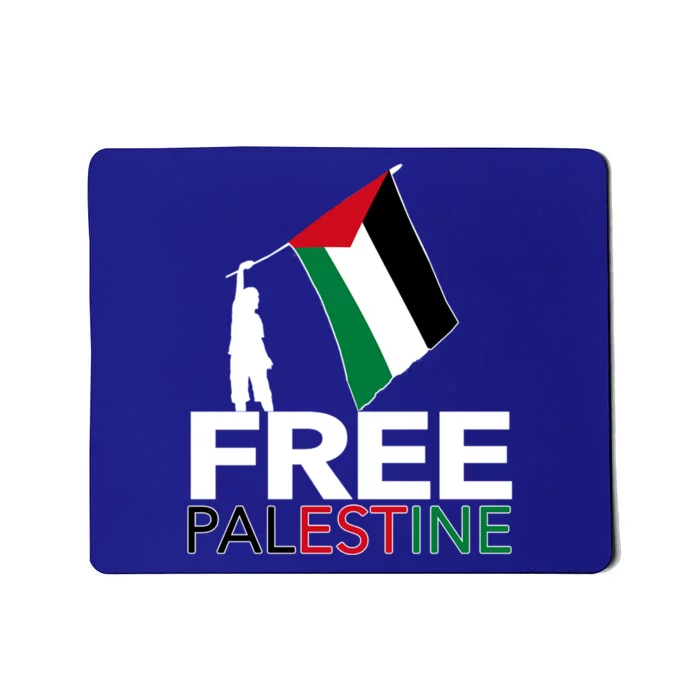 Hold Palestine Flag I Love Free Palestine Gaza Gift Mousepad