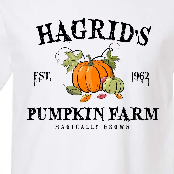 HagridS Pumpkin Farm Fall Autumn Pumpkin Garden Garment-Dyed Heavyweight T-Shirt