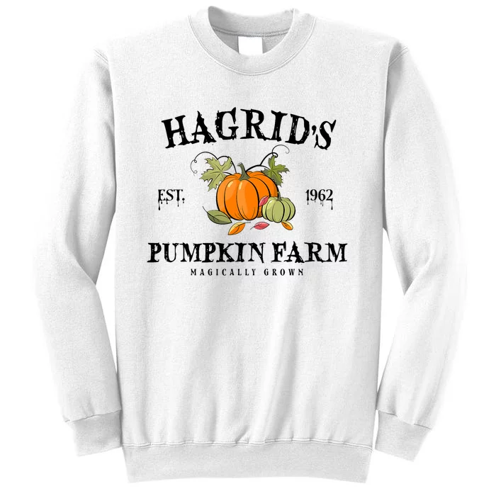 HagridS Pumpkin Farm Fall Autumn Pumpkin Garden Sweatshirt