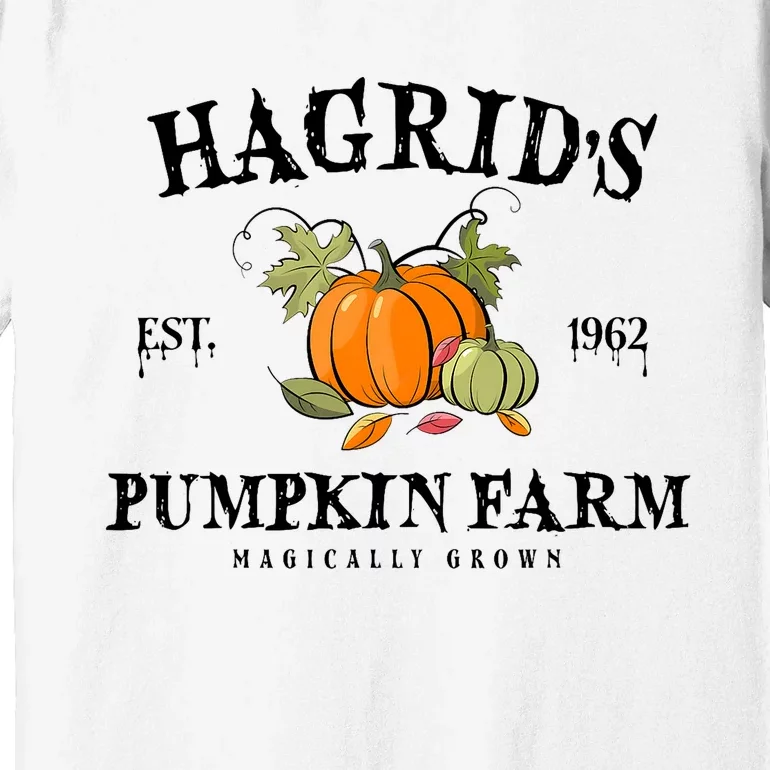 HagridS Pumpkin Farm Fall Autumn Pumpkin Garden Premium T-Shirt