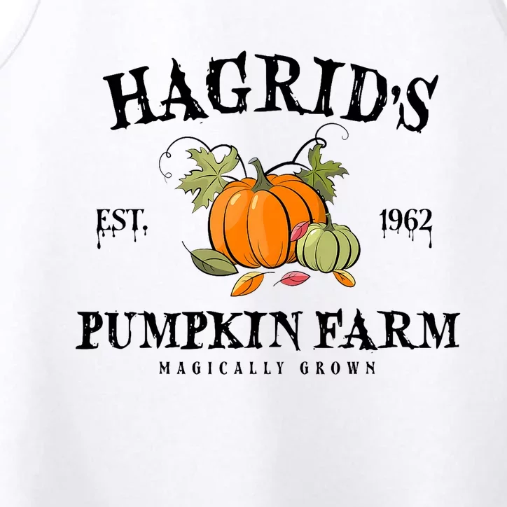 HagridS Pumpkin Farm Fall Autumn Pumpkin Garden Performance Tank