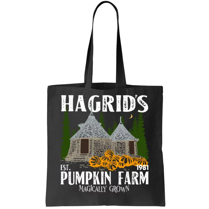 Hagrids Pumpkin Farm Magically Grown Hagrids Pumpkin Farm Thanksgiving Tote Bag