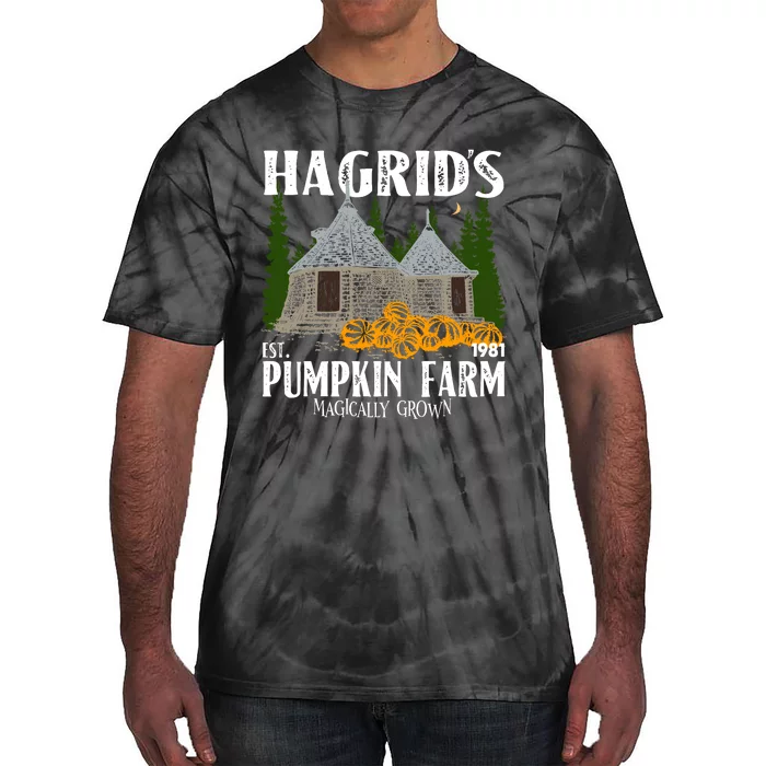 Hagrids Pumpkin Farm Magically Grown Hagrids Pumpkin Farm Thanksgiving Tie-Dye T-Shirt