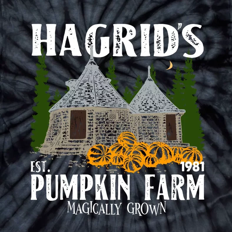 Hagrids Pumpkin Farm Magically Grown Hagrids Pumpkin Farm Thanksgiving Tie-Dye T-Shirt