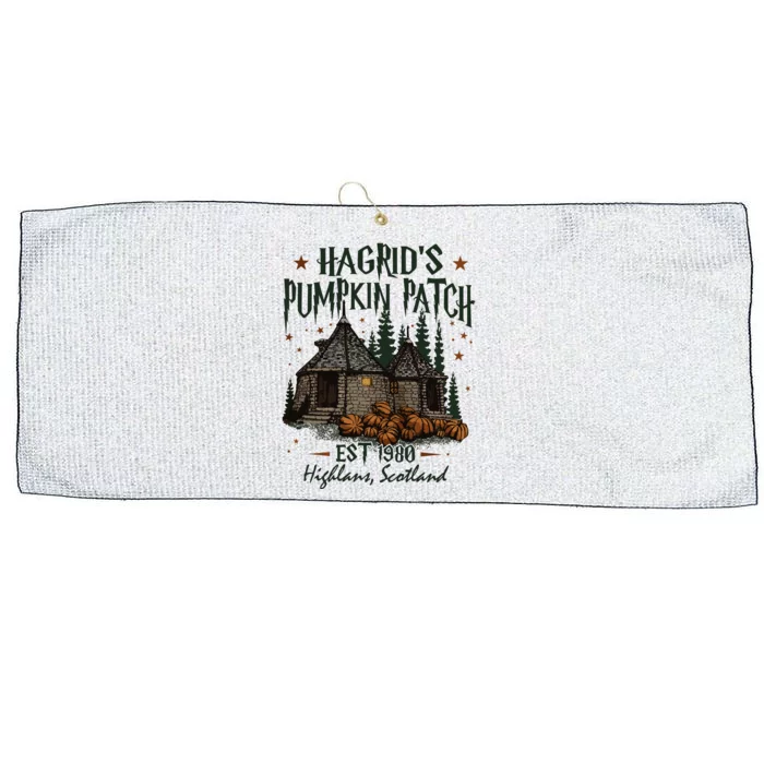 HagridS Pumpkin Farm Large Microfiber Waffle Golf Towel