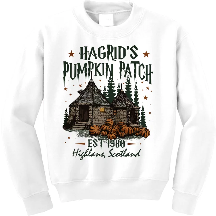 HagridS Pumpkin Farm Kids Sweatshirt