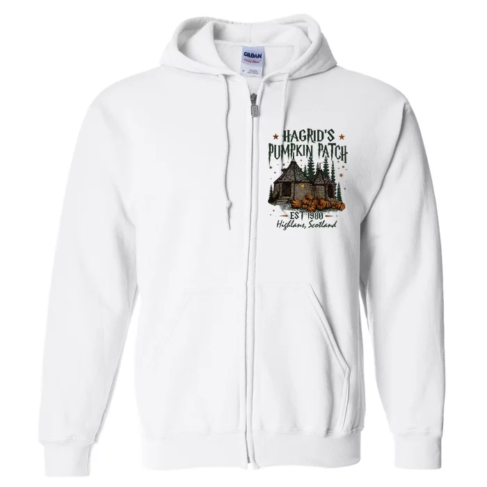 HagridS Pumpkin Farm Full Zip Hoodie