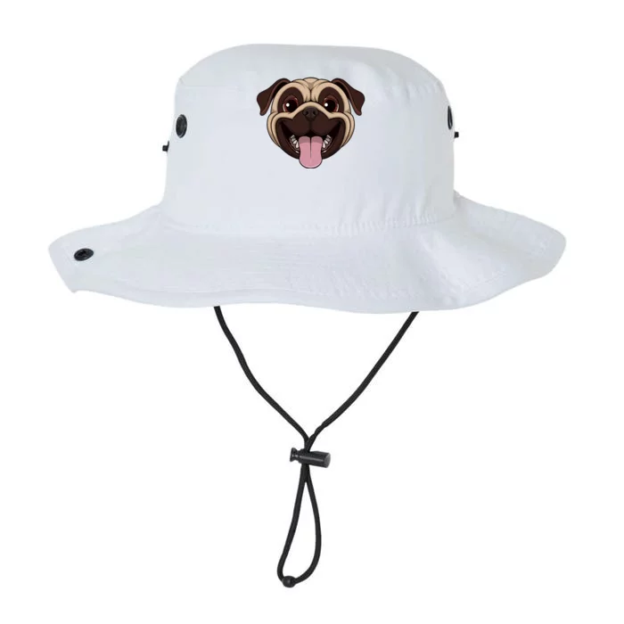 Happy Pug Funny Tongue Legacy Cool Fit Booney Bucket Hat