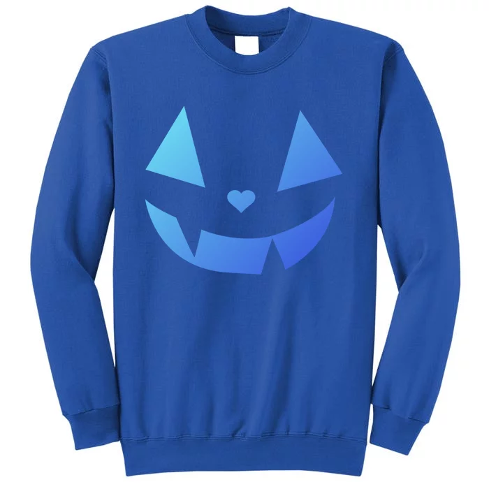 Halloween Pumpkin Face Gift Tall Sweatshirt