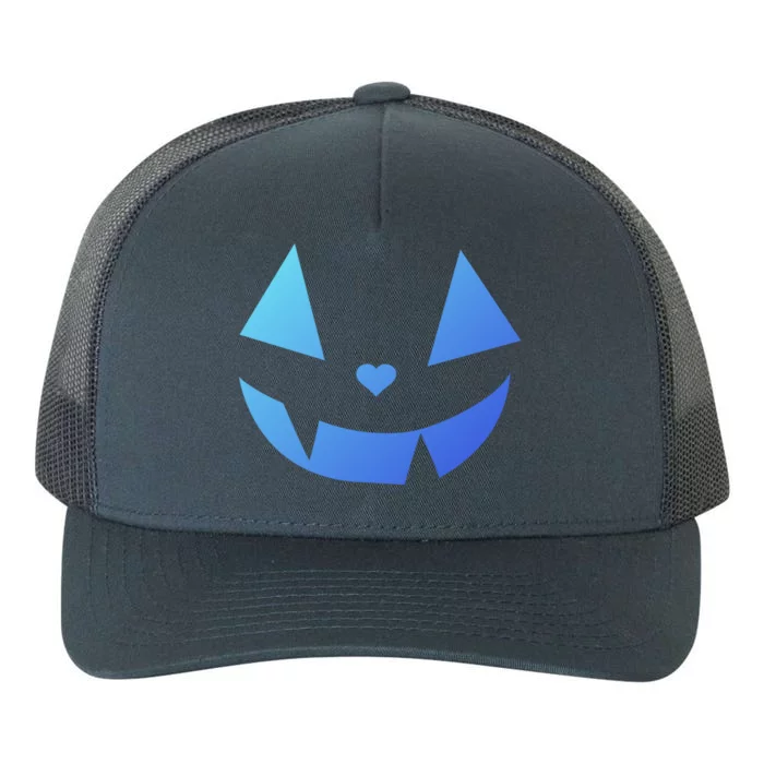 Halloween Pumpkin Face Gift Yupoong Adult 5-Panel Trucker Hat