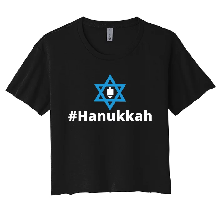 Hanukkah Pefect Gift Women's Crop Top Tee