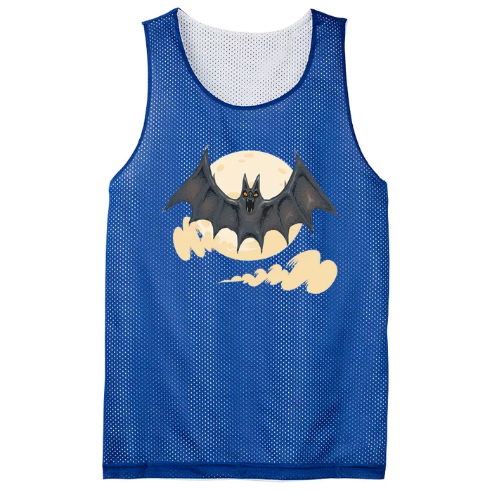 Halloween Party Gift Boo Moon Ghost Bloody Bat Teeth Vampire Gift Mesh Reversible Basketball Jersey Tank