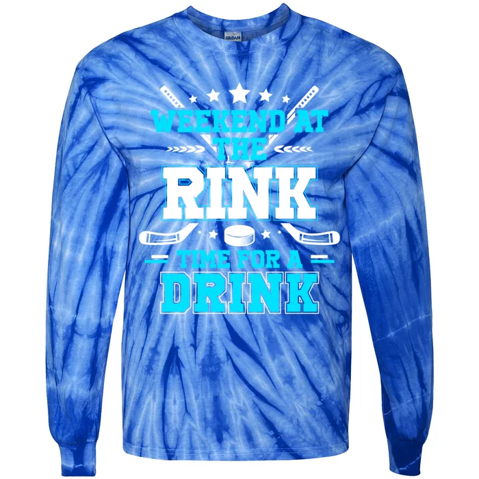 Hockey Parent Gift Great Gift Hockey Mom Gift Great Gift Hockey Dad Gift Tie-Dye Long Sleeve Shirt