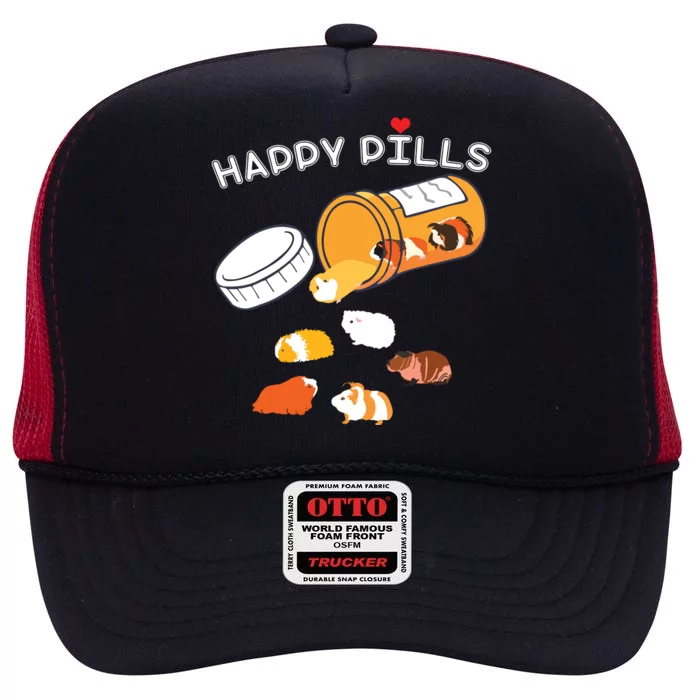 Happy Pill Guinea Pig High Crown Mesh Trucker Hat